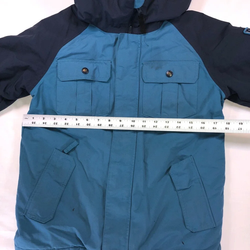 Burton Boys Fray JK 115371 Dryride Snowboard Jacket Blue Medium 10/12